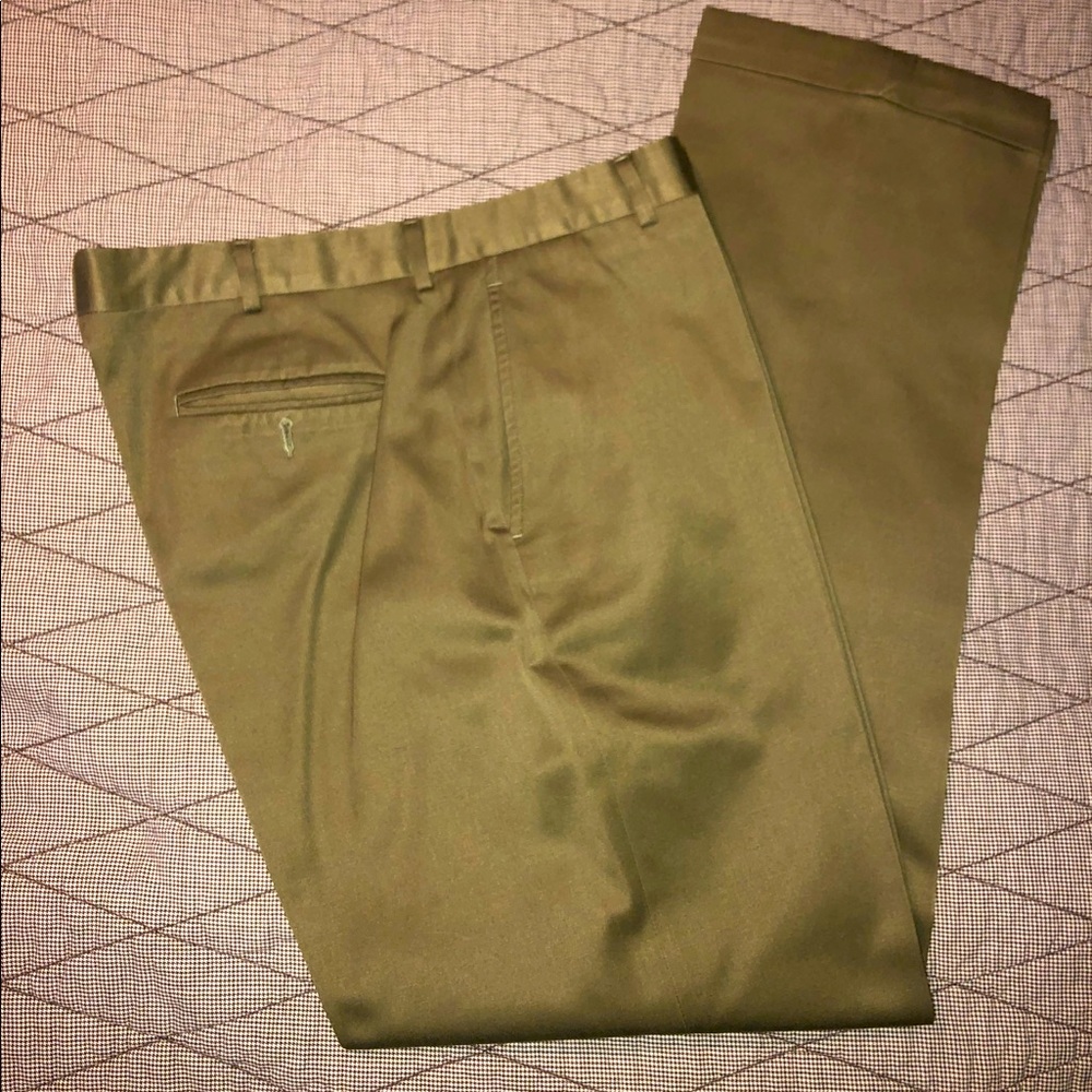 Lands’ End green/khaki pants